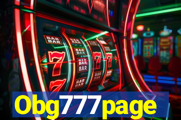 Obg777page