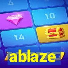 ablaze