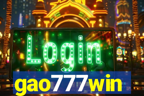 gao777win
