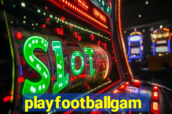 playfootballgames
